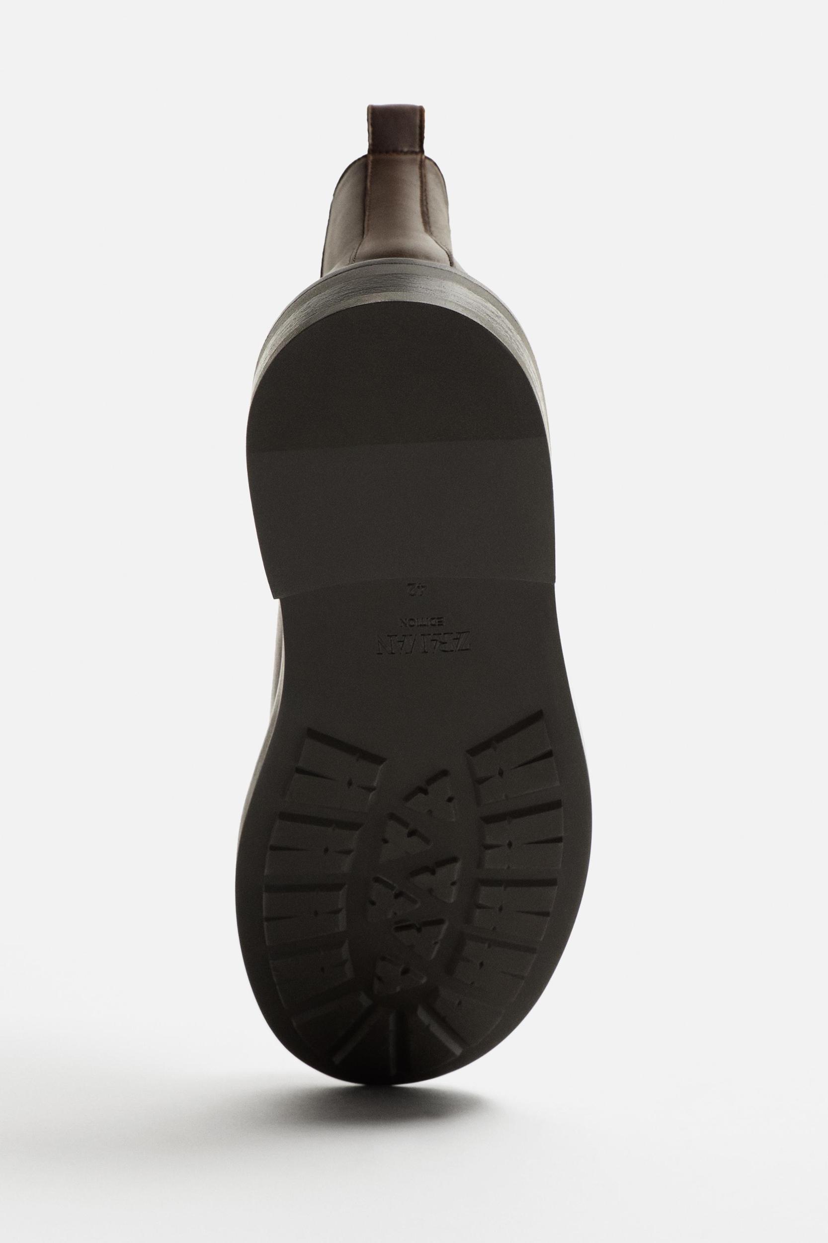 LEATHER CHELSEA BOOTS Product Image