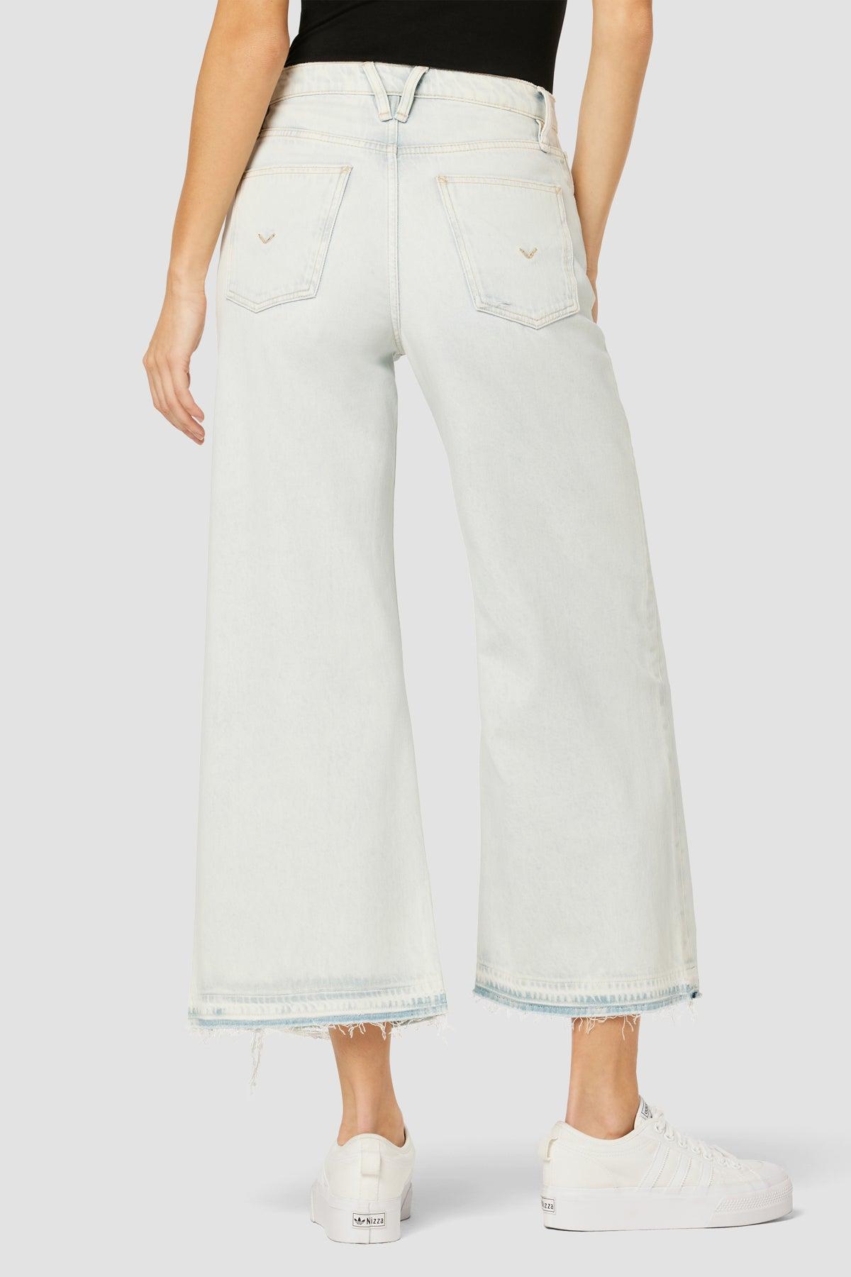 Jodie Loose Fit Wide Leg Crop Jean Female Product Image