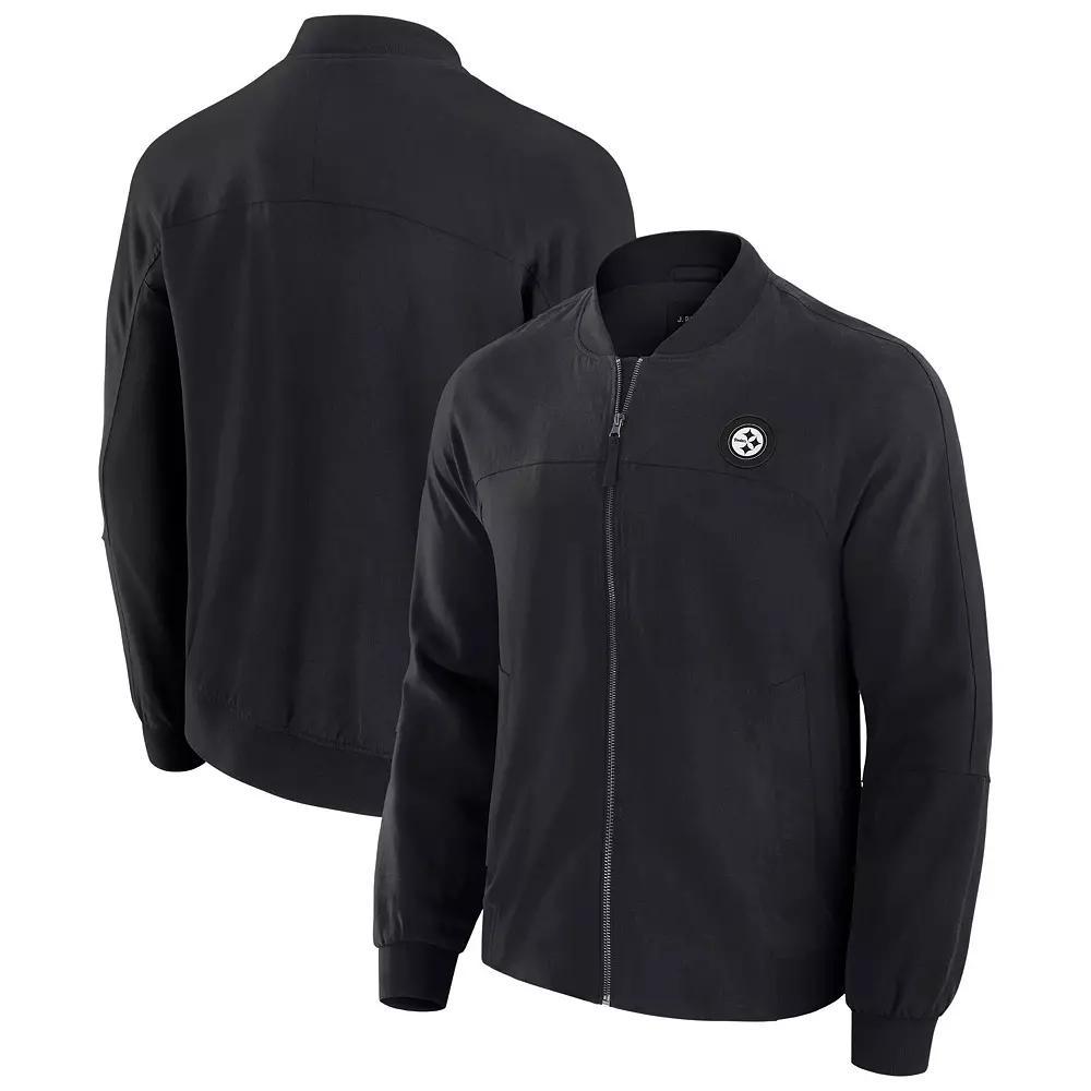 Men's J. Palmer Black Kansas City Chiefs Lightweight Cover-4 Full-Zip Jacket, Size: 3XL Product Image