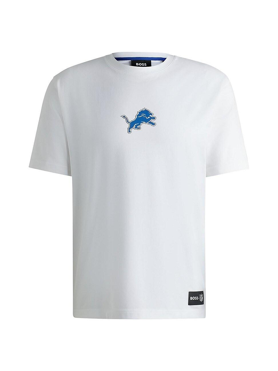 Mens BOSS x NFL Stretch Cotton T-Shirt with Special Branding Product Image