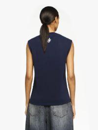 LOOK AT ME PRINTED TANK TOP in blue | JW Anderson US  Product Image