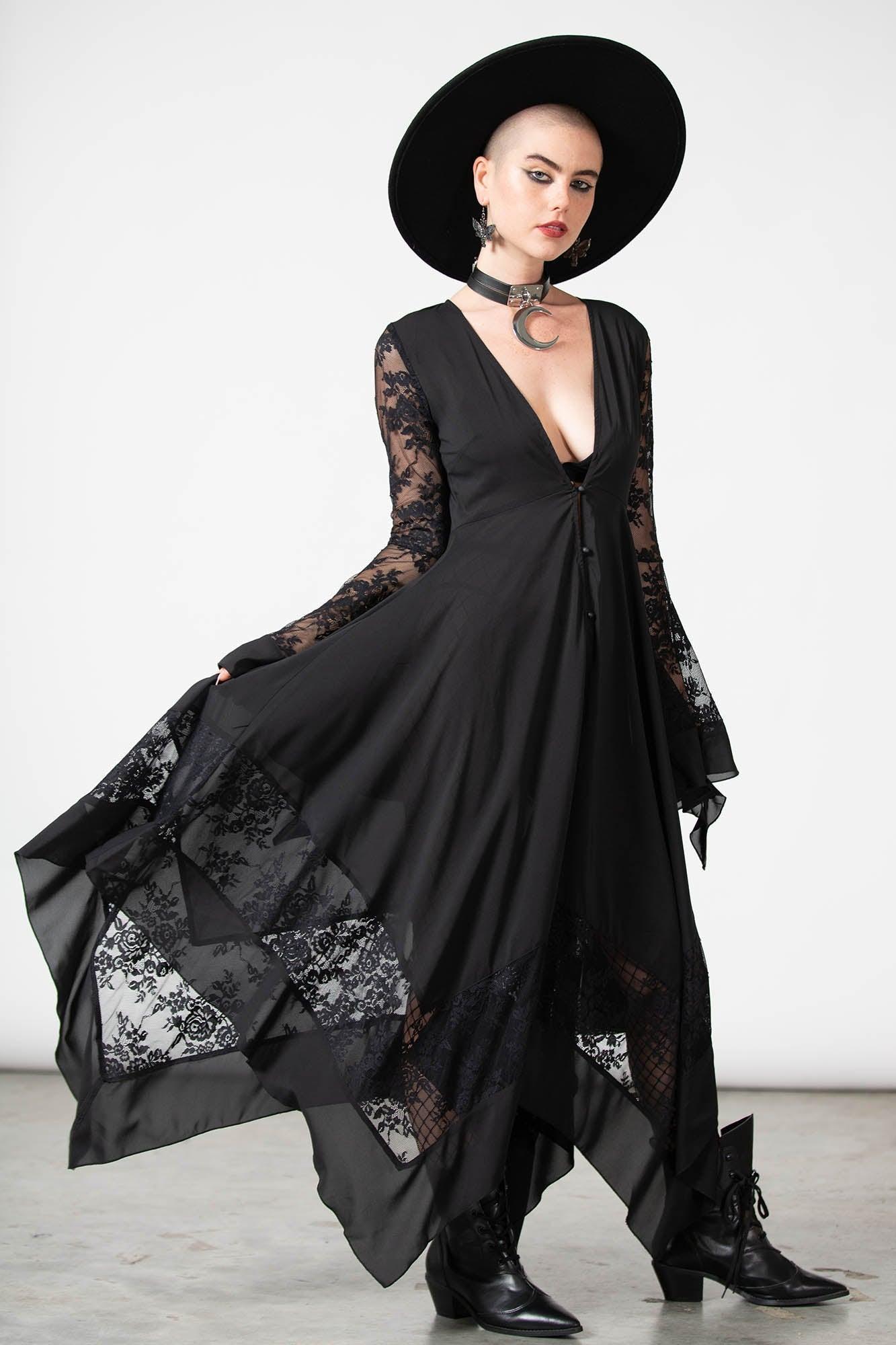 Misty Night Maxi Dress Female Product Image