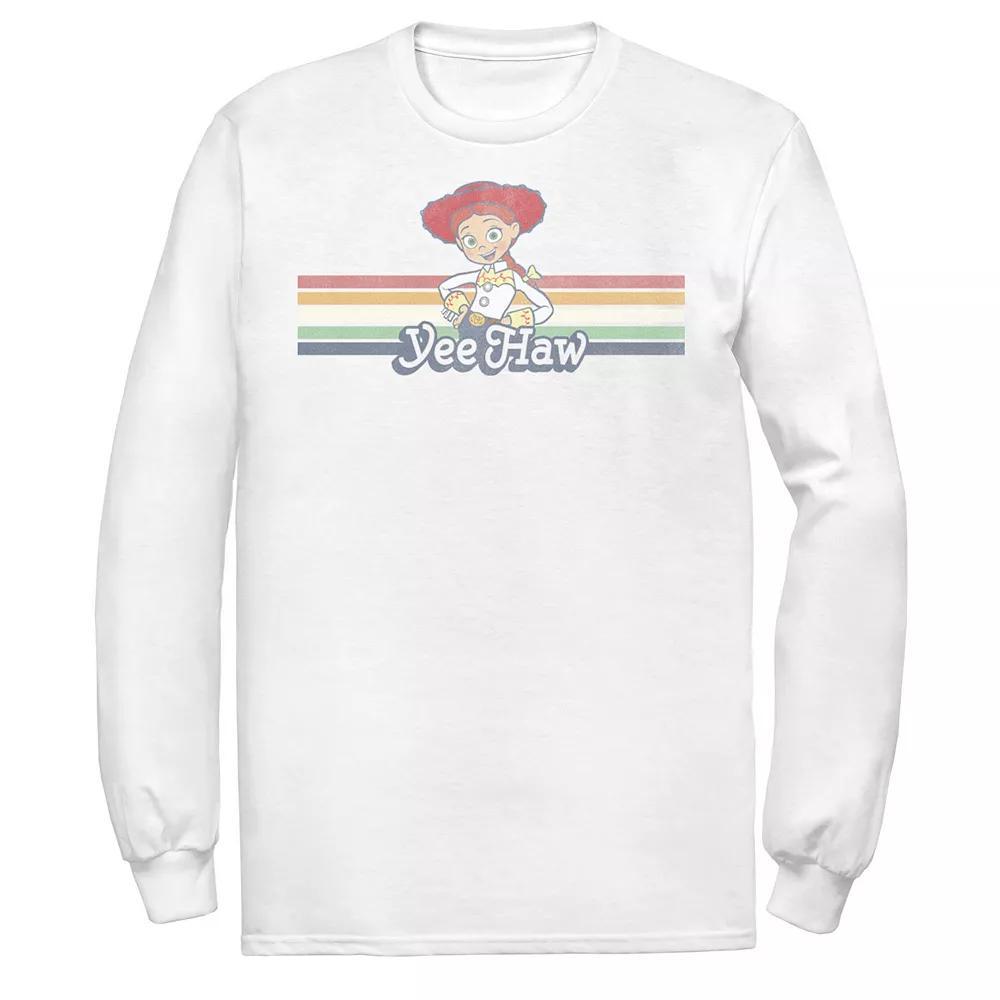 Men's Disney/Pixar Toy Story Jessie Cowgirl Yee Haw Tee, Size: XXL, White Product Image