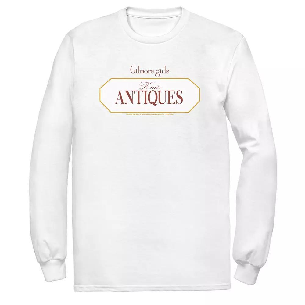 Men's Gilmore Girls Kim's Antiques Logo Tee, Size: Small, White Product Image