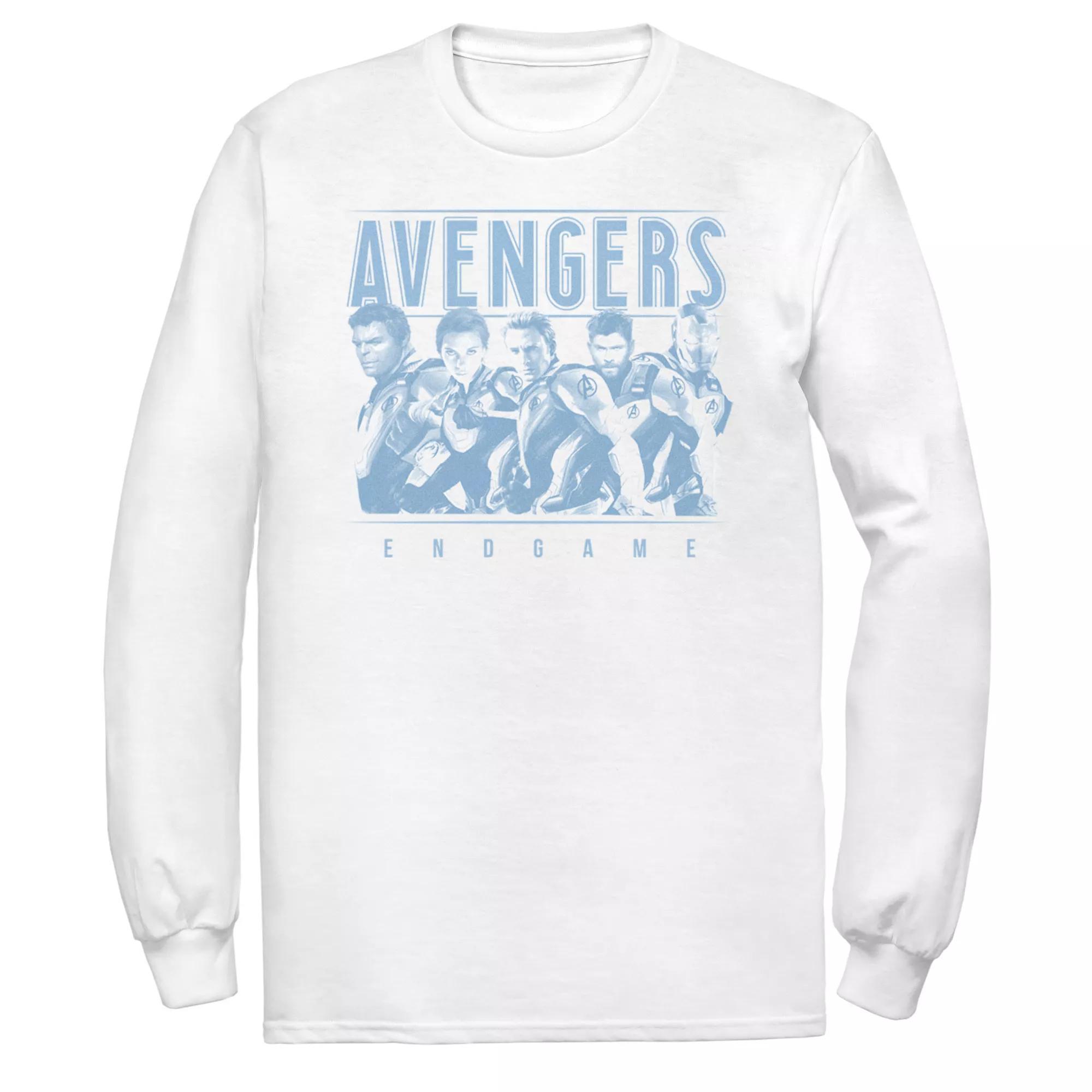 Men's Marvel Avengers Endgame Group Tee, Size: Medium, White Product Image
