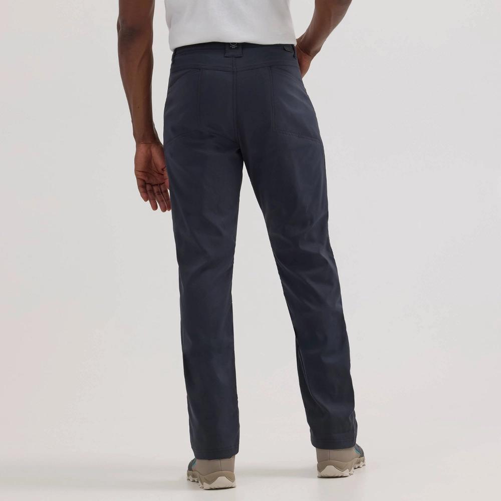 Wranglers Mens ATG Straight Fit Fleece Lined 5-Pocket Pants - Jet Black 34x32 Product Image