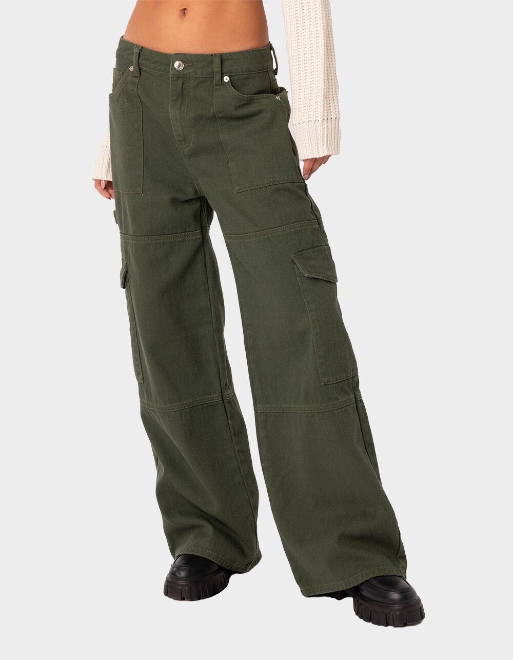 EDIKTED Ember Denim Cargo Pants Product Image