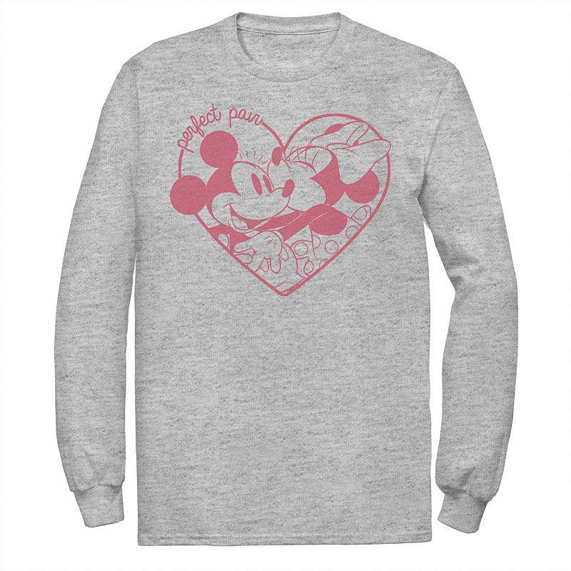 Disney's Mickey Mouse Men's Perfect Pair Tee, Size: XL, Athletic Grey Product Image