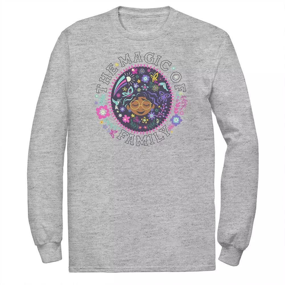 Big & Tall Disney Encanto The Magic Of Family Mirabel Circle Portrait Tee, Men's, Size: 3XL, Athletic Grey Product Image
