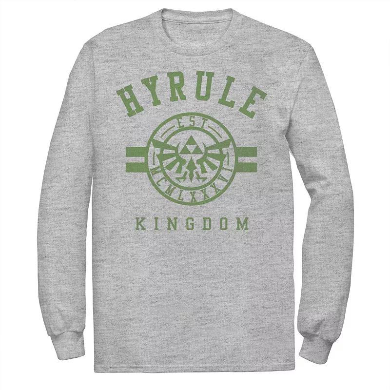 Men's Nintendo Zelda Hyrule Kingdom Collegiate Est 1986 Tee, Size: XL, Ath Product Image