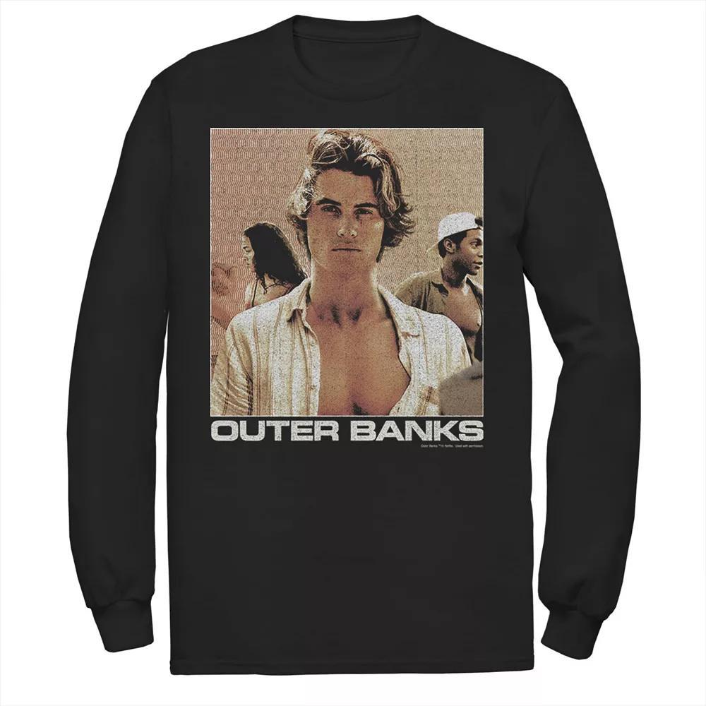Men's Outer Banks John B Portrait Tee, Size: Medium, Black Product Image