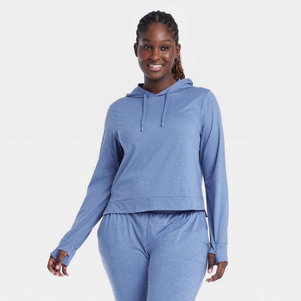 Women's Soft Stretch Hooded Sweatshirt - All In Motion™ Product Image