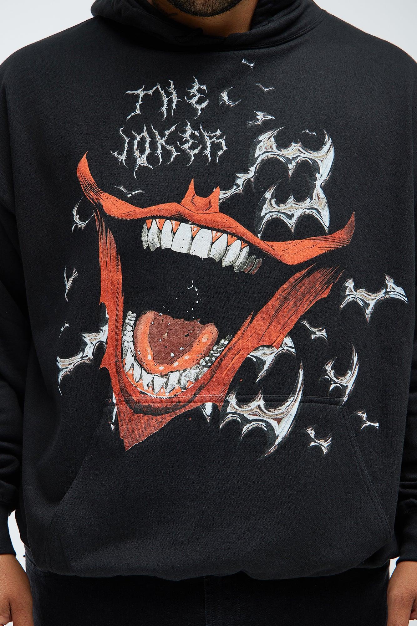 The Joker Chrome Hoodie - Black Product Image