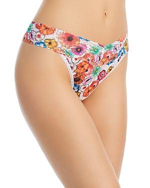 Hanky Panky Signature Lace Printed Original Rise Thong (Staycation) Women's Underwear Product Image