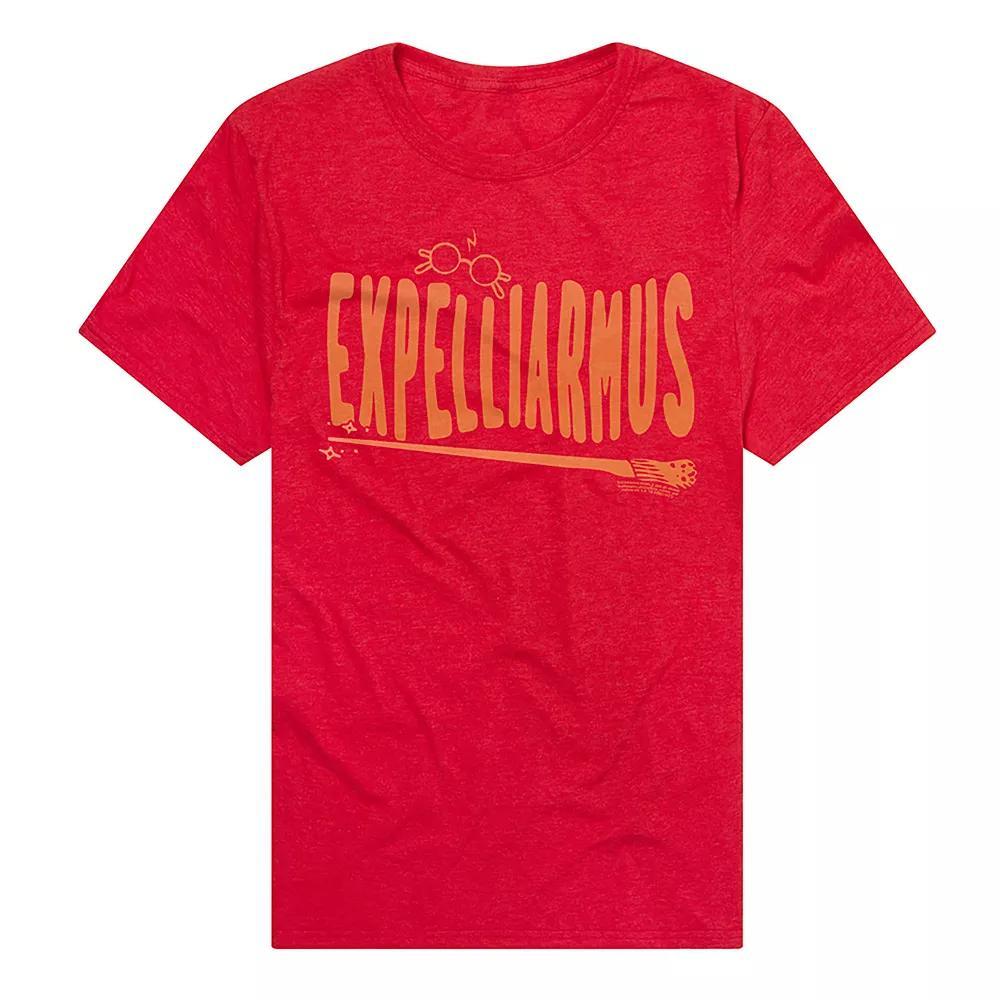 Men's Harry Potter Expelliarmus Spell Graphic Tee, Size: Large, Red Product Image