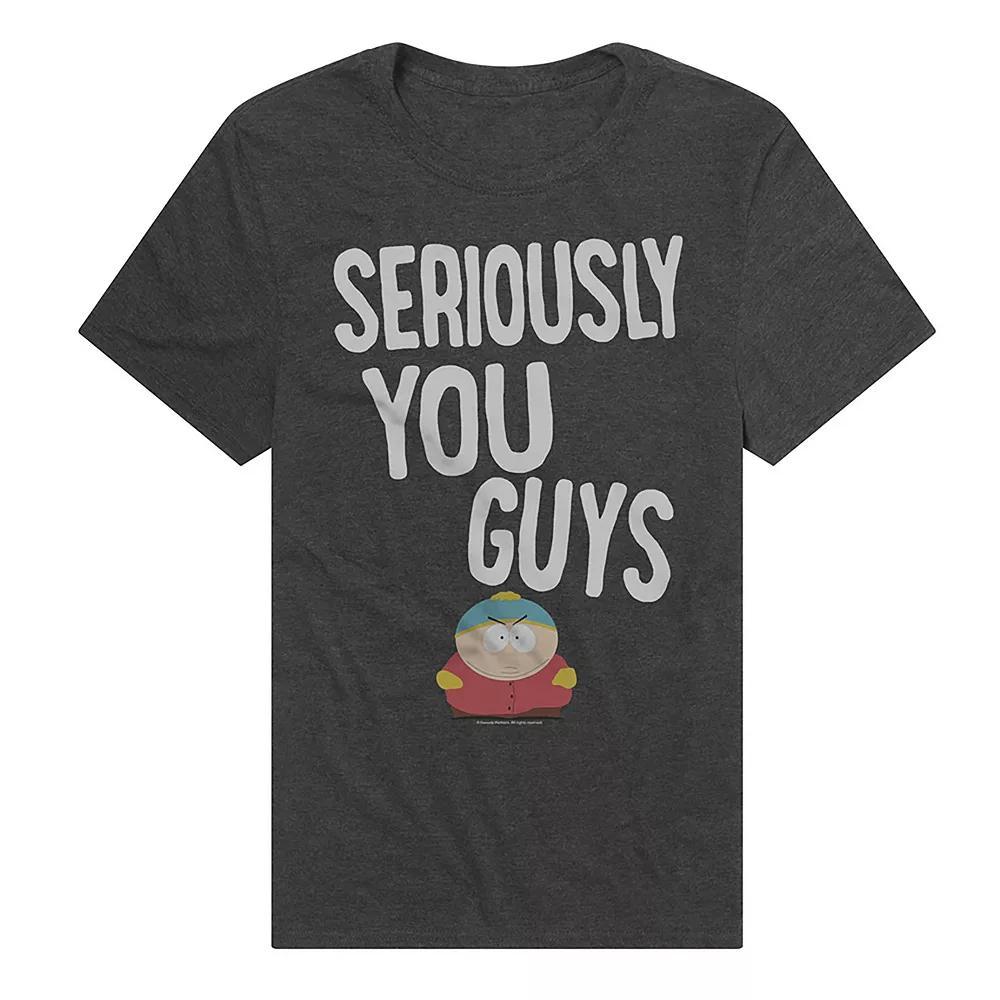 Men's South Park Seriously Graphic Tee, Size: Small, Grey Product Image