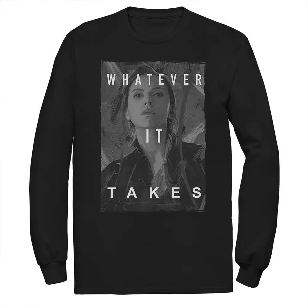 Men's Avengers Endgame Black Widow Poster Tee, Size: 3XL Product Image