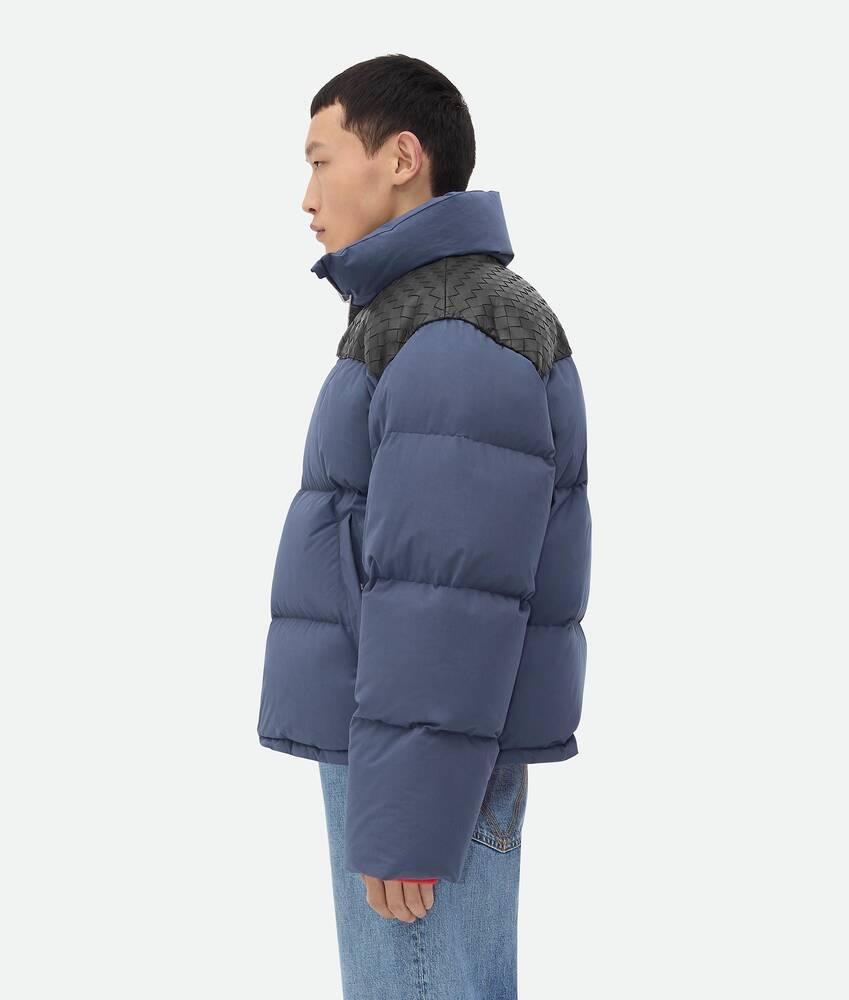 Men's Frosted Poplin Puffer Jacket in Cruise Product Image
