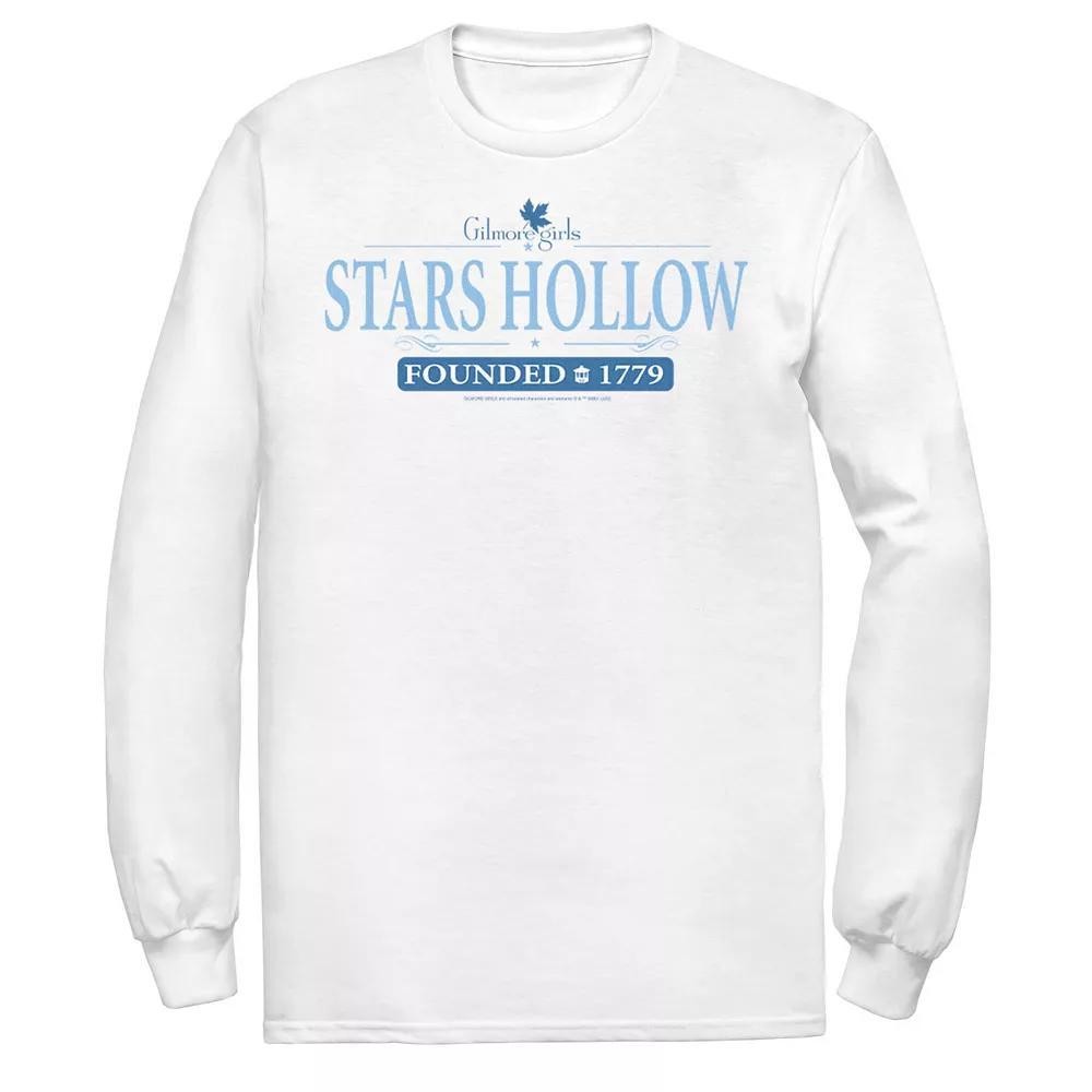 Men's Gilmore Girls Stars Hollow Founded 1779 Tee, Size: Large, White Product Image