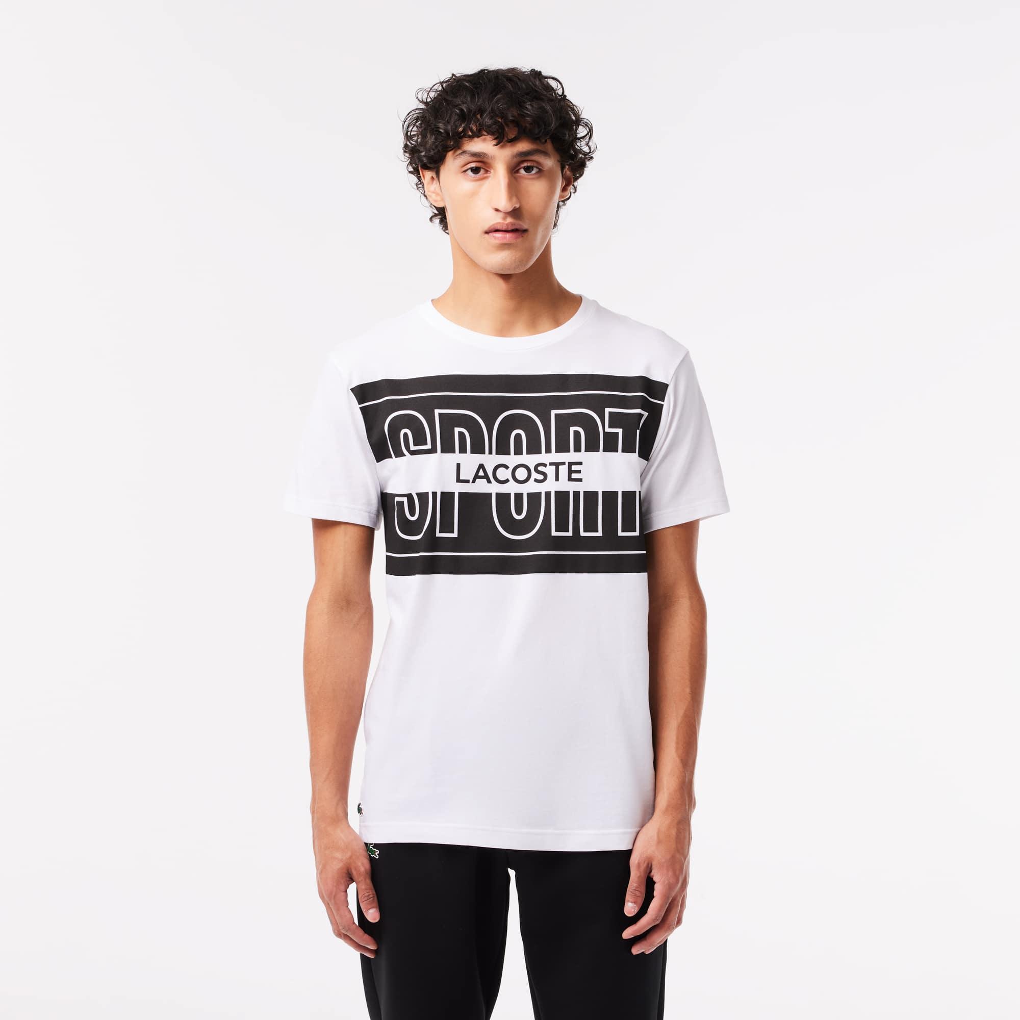 Men's Cotton Print Sport T-Shirt Product Image