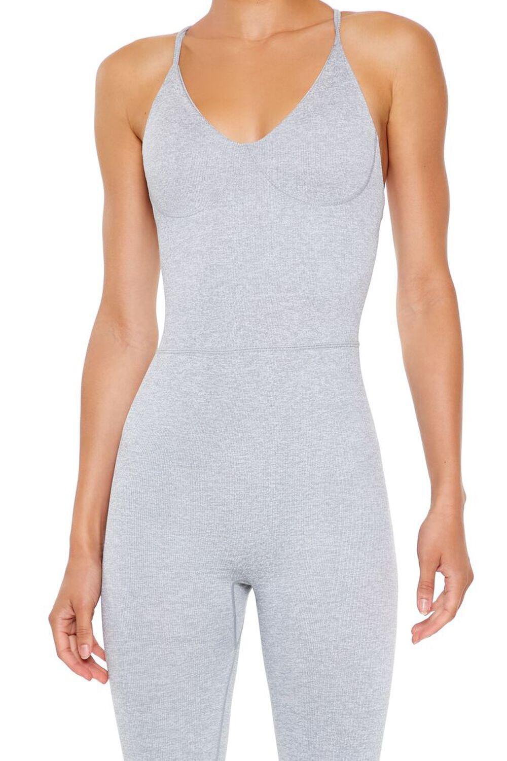 Active Uplift Scrunch Seamless Jumpsuit | Forever 21 Product Image