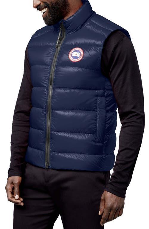 Mens Crofton Quilted Down Vest Product Image