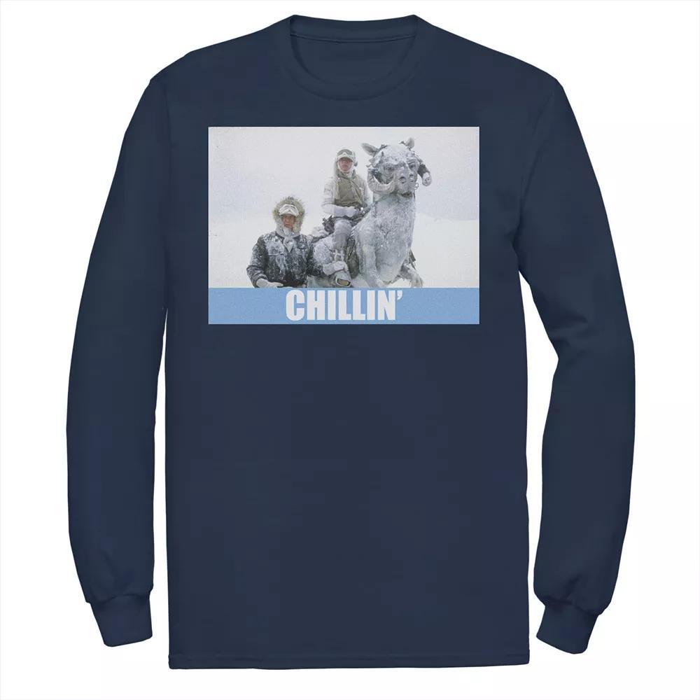 Men's Star Wars Chillin' Portrait Tee, Size: Large, Blue Product Image