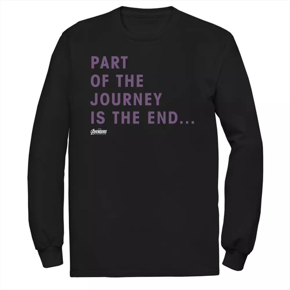 Men's Marvel Avengers Endgame Journey Tee, Size: Small, Black Product Image