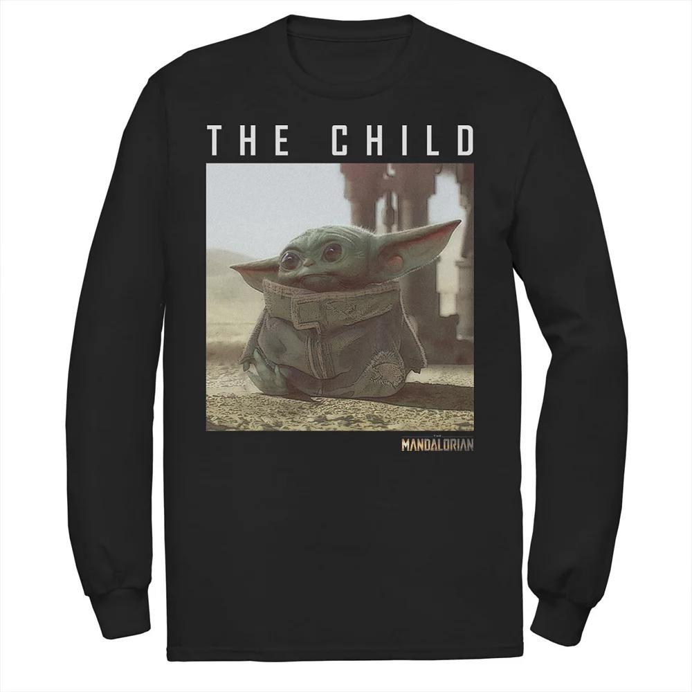 Men's Star Wars: Clone Wars Chewbacca Text Overlay Tee, Size: Large, Black Product Image