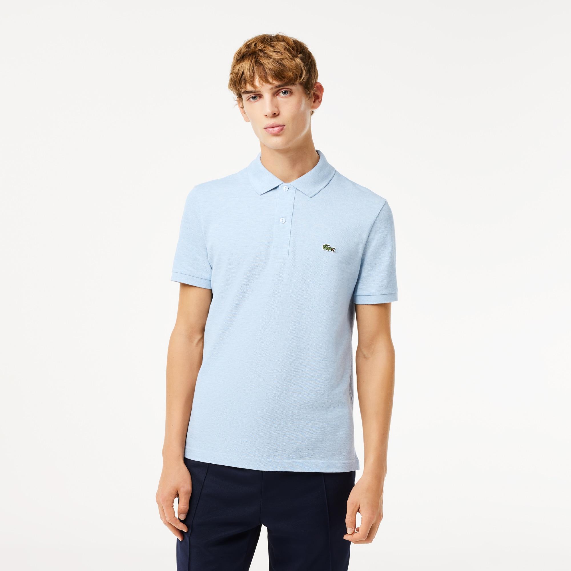 Slim Fit L.12.12 Piqué Polo Shirt Product Image