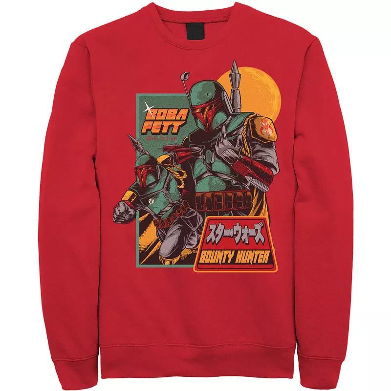 Men's Star Wars Mandalorian Soldier Kanji Sweatshirt, Size: Large, Black Product Image