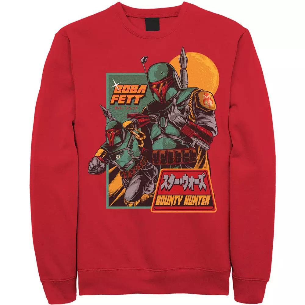 Men's Star Wars Mandalorian Soldier Kanji Sweatshirt, Size: Large, Black Product Image