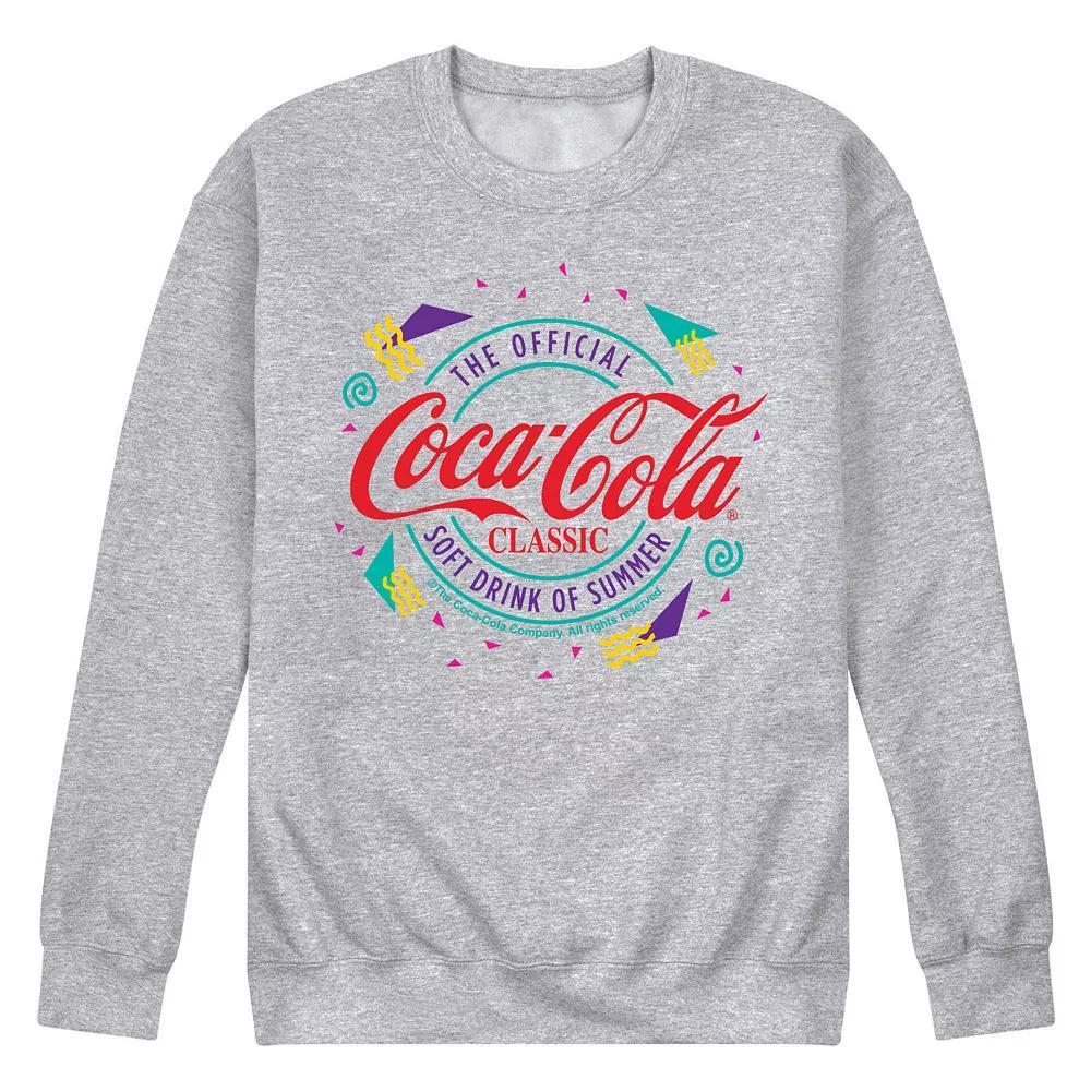 Mens CocaCola 90s Logo Graphic Sweatshirt Product Image