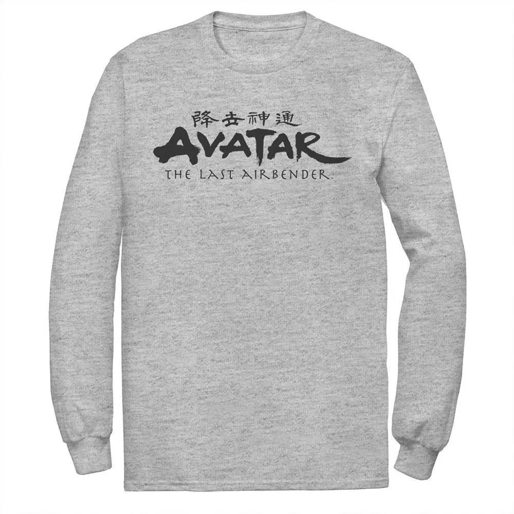 Men's Avatar The Last Airbender Logo Tee, Size: Medium, Athletic Grey Product Image