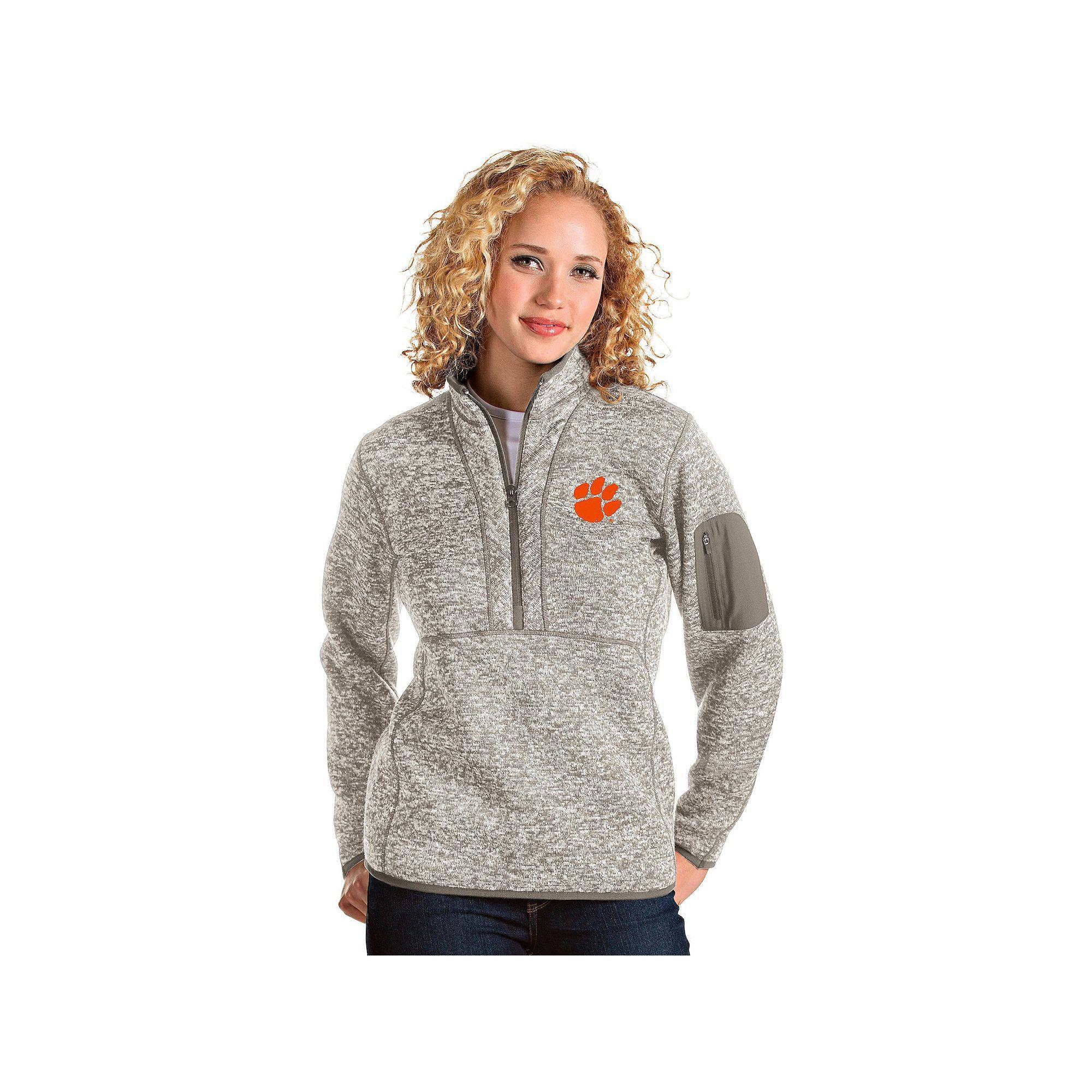 Womens Washington Nationals 1/2 Zip Pullover Sweater Product Image