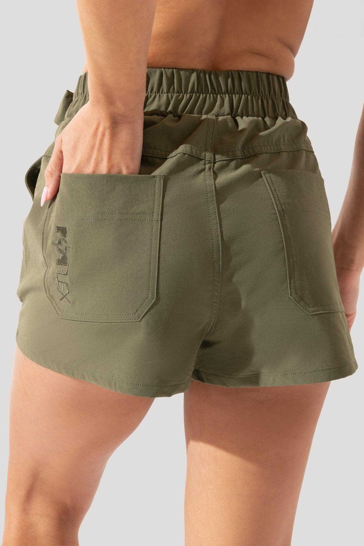 That's a Wrap Skort - Pecan Product Image
