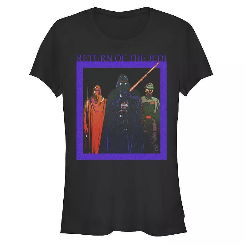 Disney Villains Juniors Lineup Distressed Portrait Graphic Tee, Girls Product Image