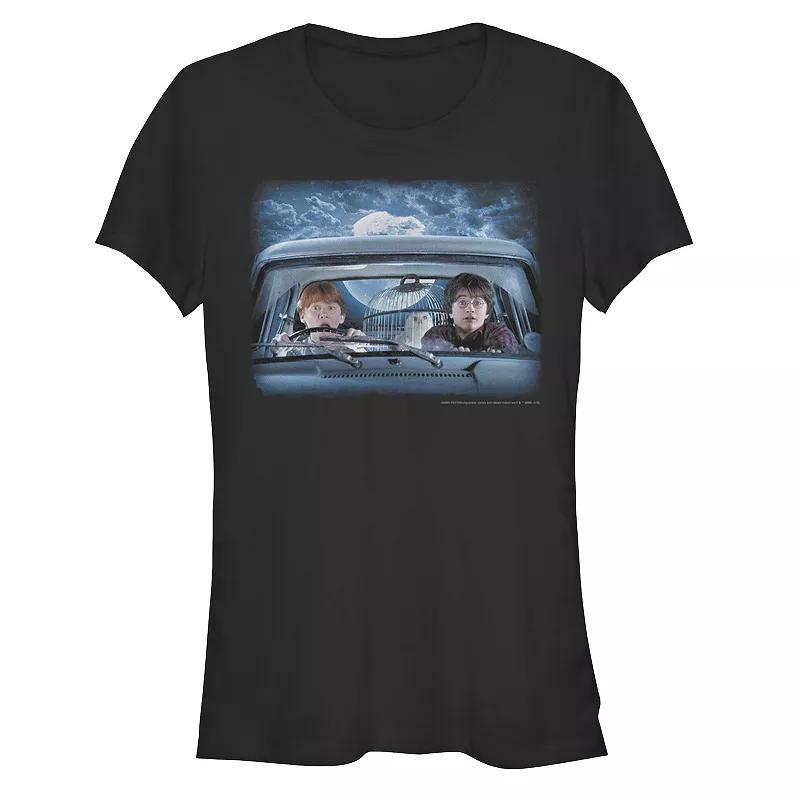 Disney Villains Juniors Lineup Distressed Portrait Graphic Tee, Girls Product Image