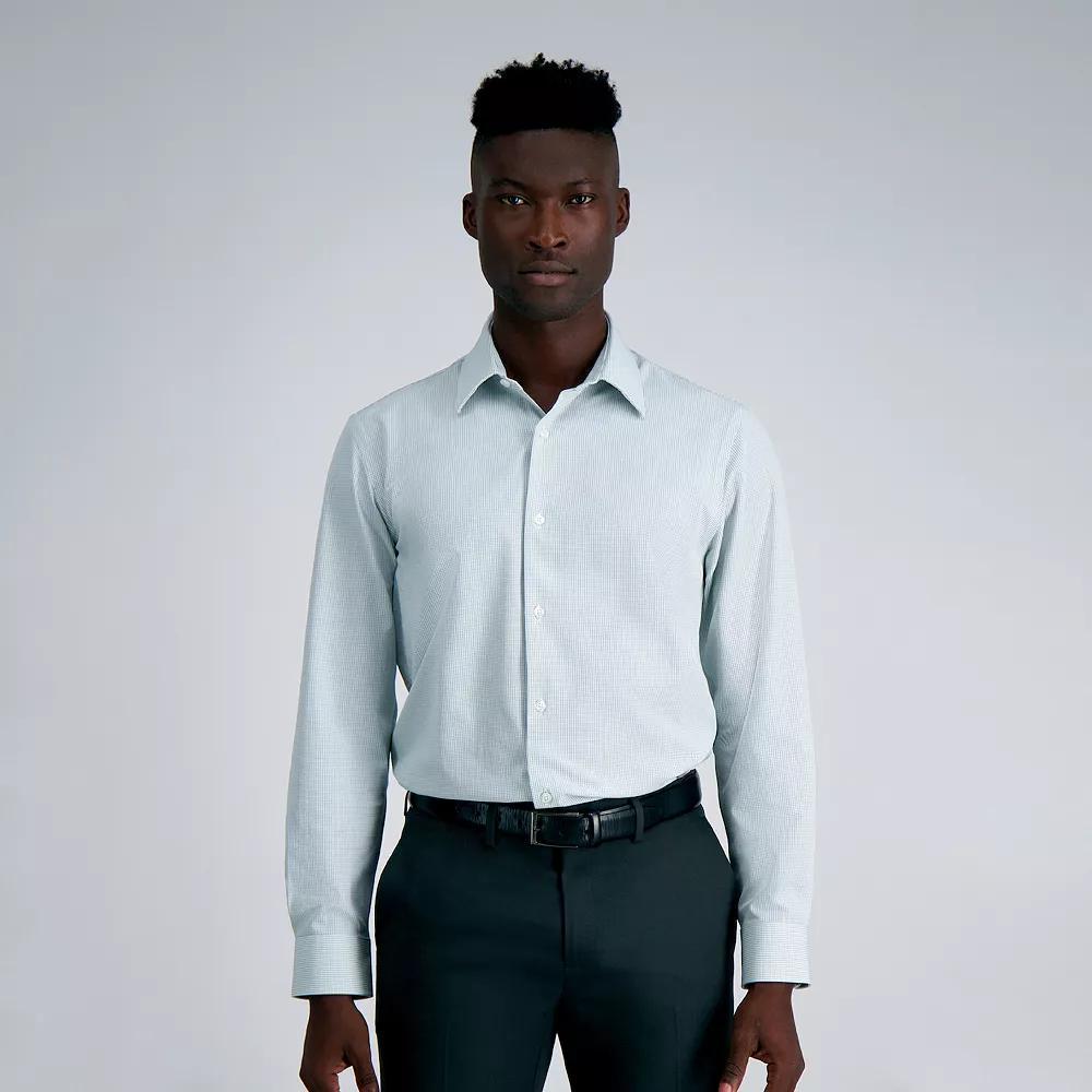 Mens Haggar Premium Comfort Slim Fit Dress Shirt Product Image