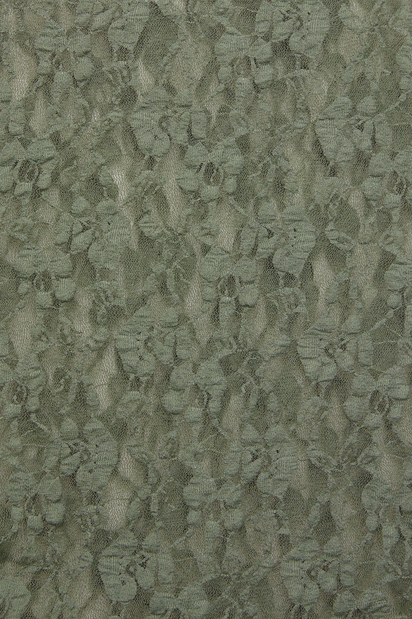 Lace top with gathered sides Product Image