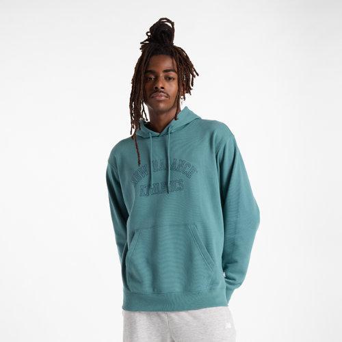 New Balance Athletics Logo Graphic Hoodie Sweatshirt Mens at Urban Outfitters Product Image