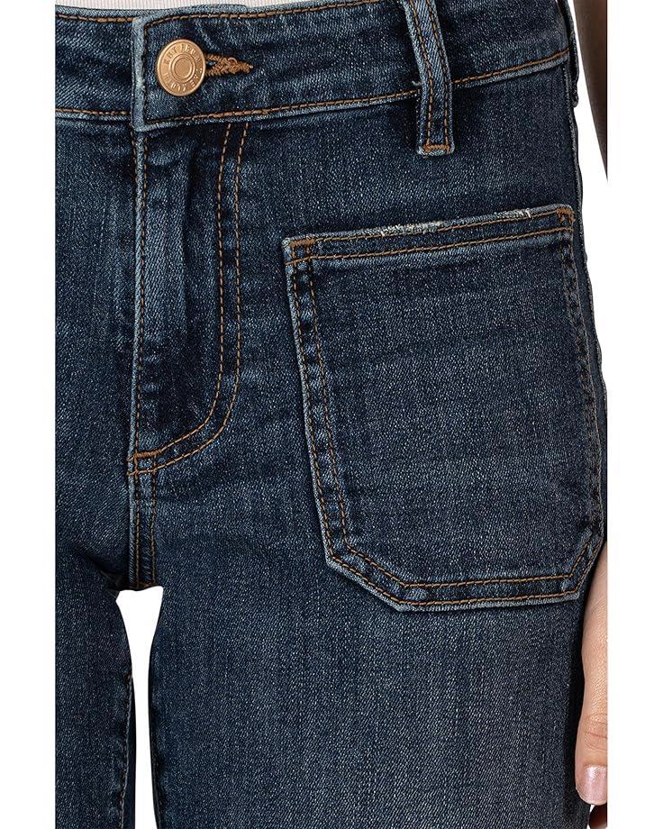 Jodi High-Rise Wide Leg Front Patch Pockets In Energy Product Image