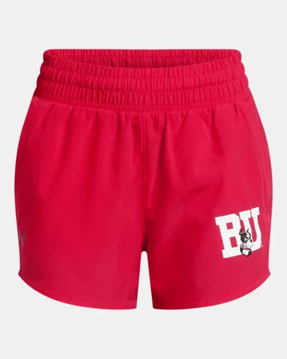 UA Flex Woven Collegiate Womens 3 Shorts Product Image