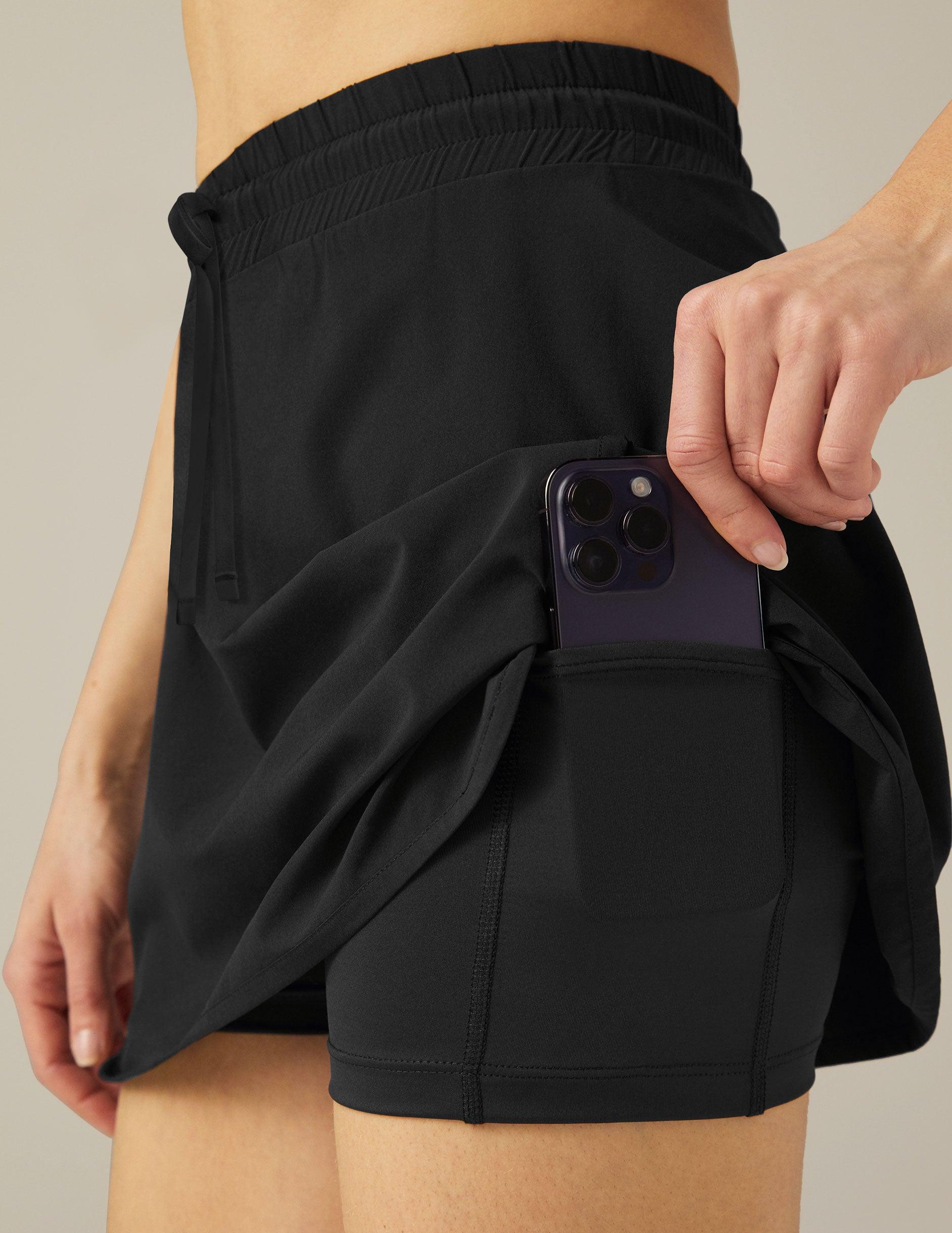 Stretch Woven In Stride Lined Skirt Product Image