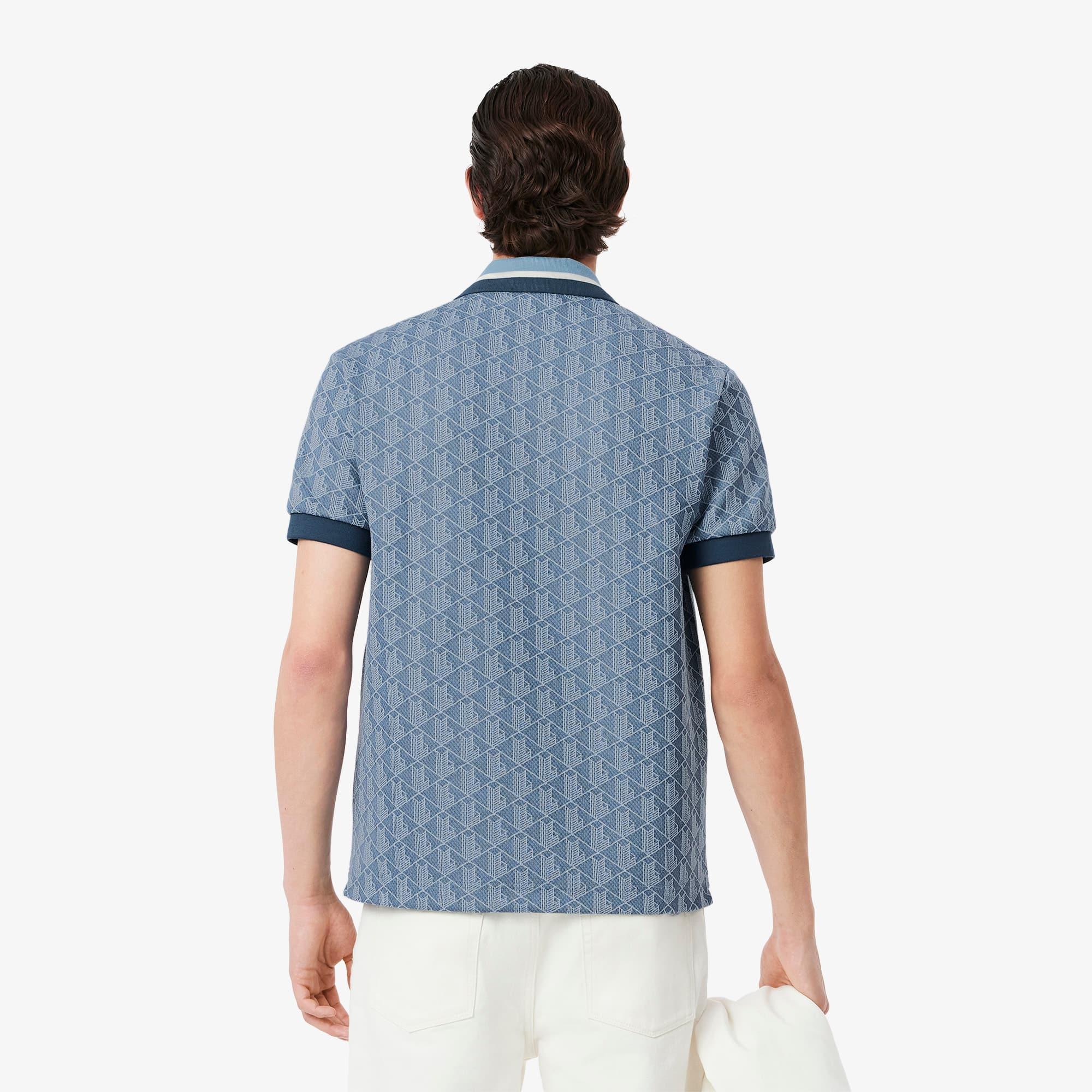 Men's Classic Fit Monogram Polo Product Image