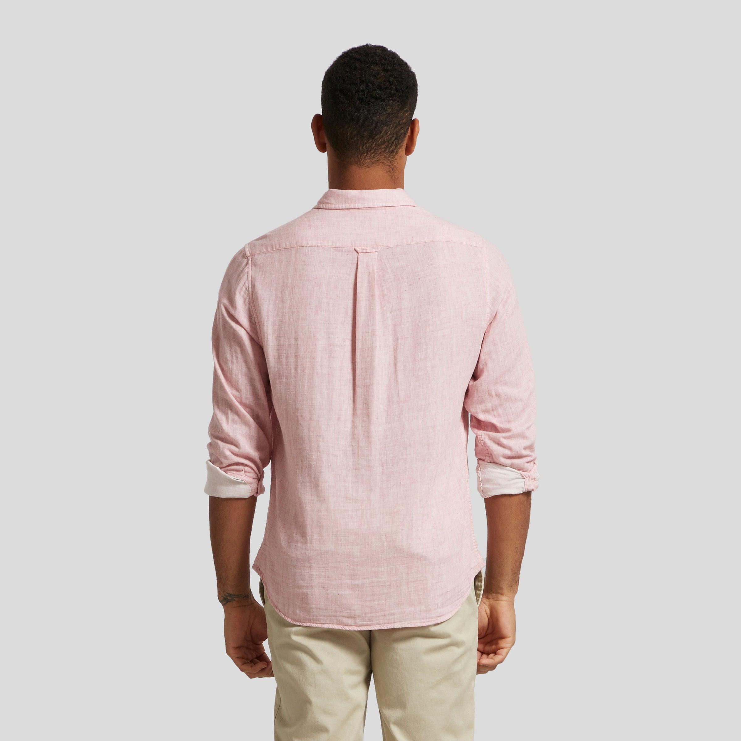 Rosedale Double Cloth Shirt - Dusty Rose Product Image
