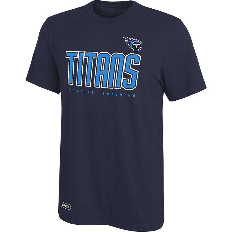 Men's Navy Tennessee Titans Prime Time T-Shirt, Size: 2XL, Blue Product Image