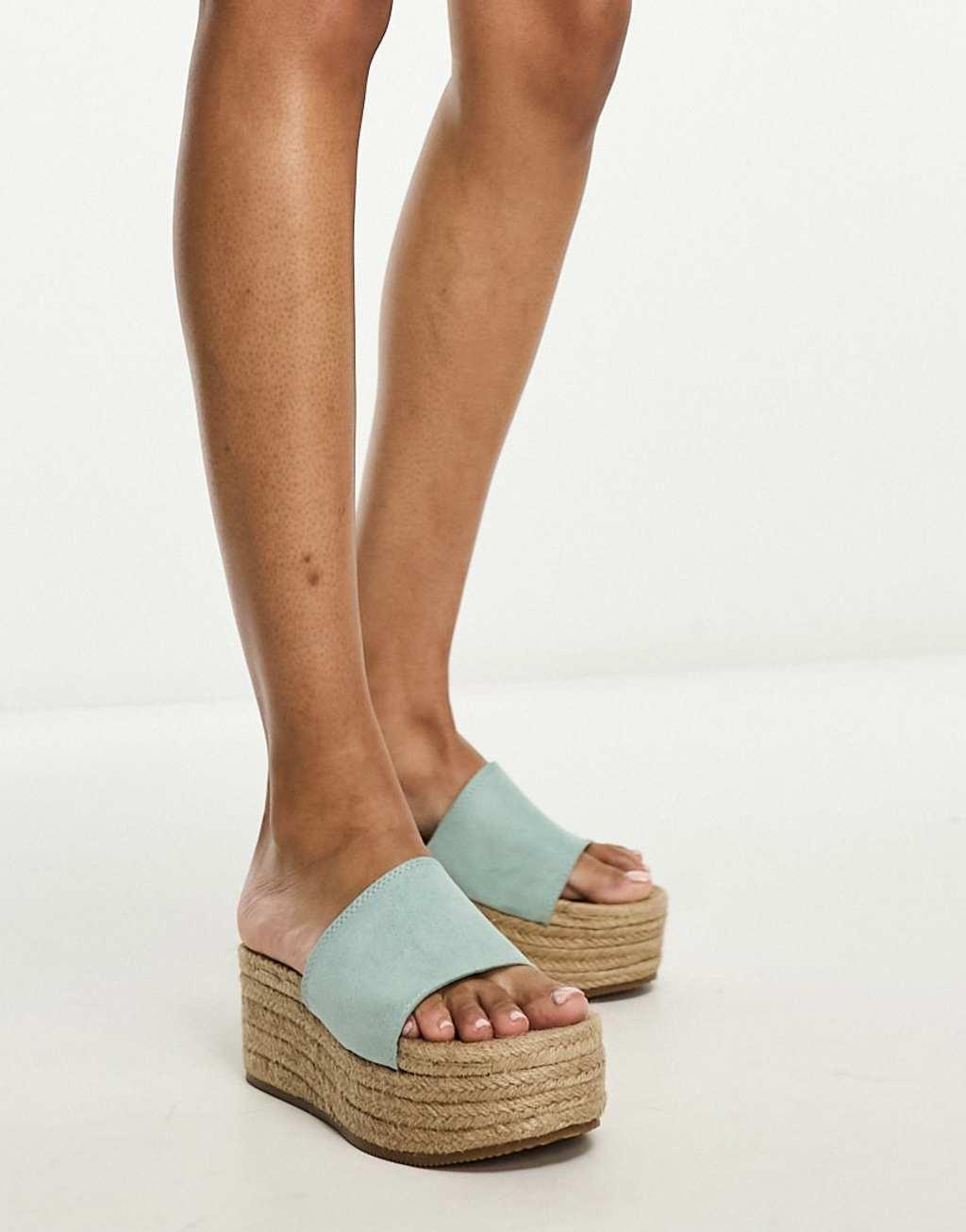 Pull & Bear platform espadrille sandal Product Image
