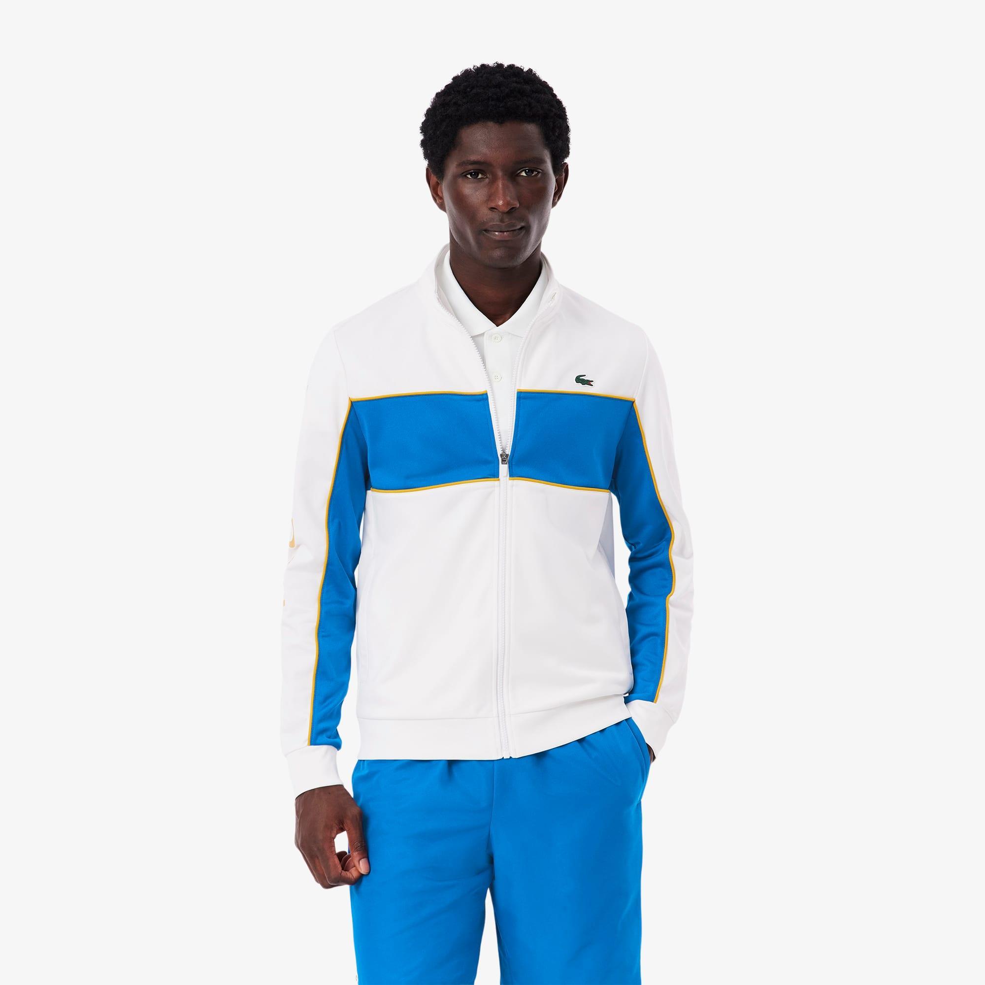 Print Branding Zipped Tennis Sweatshirt Product Image