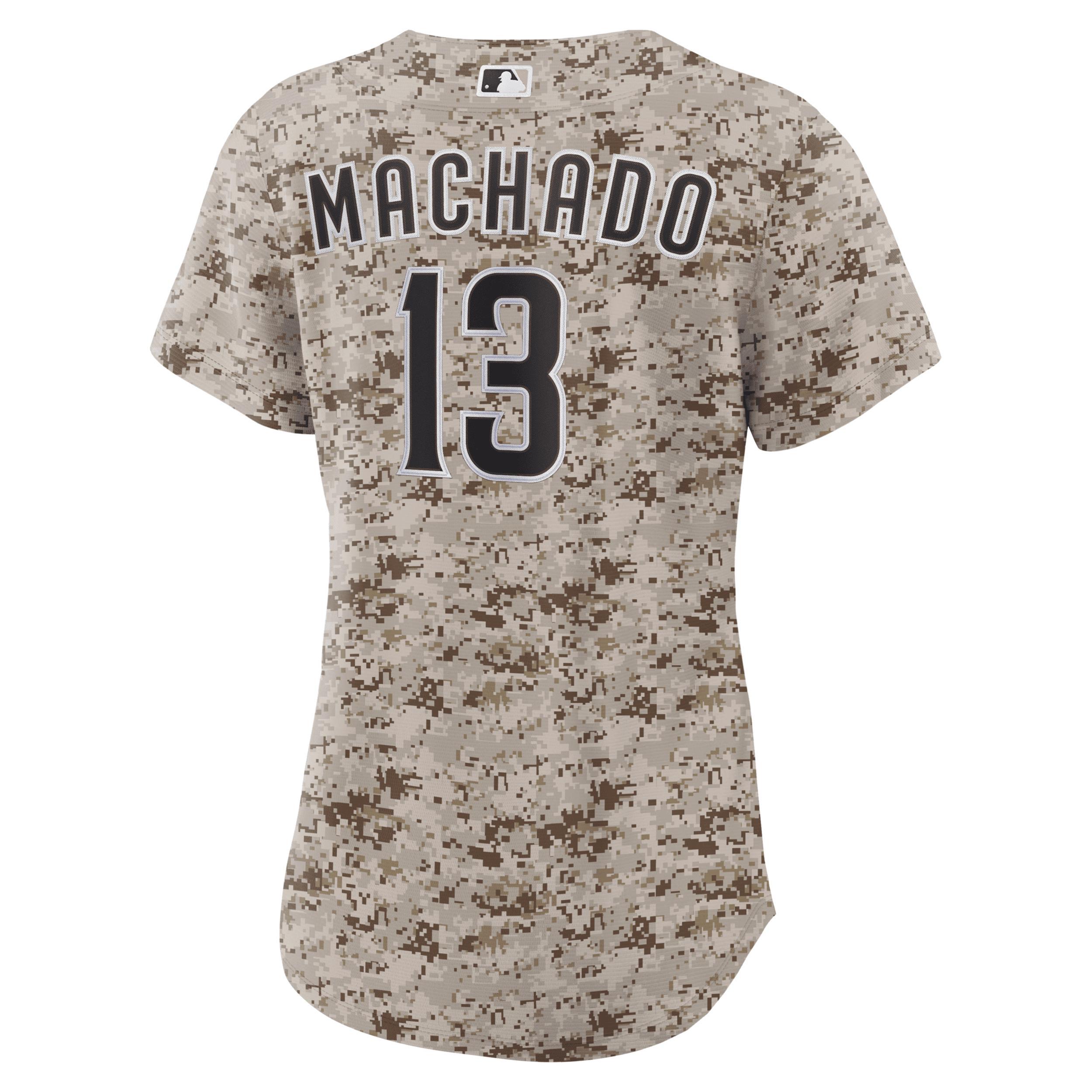 Womens Nike Manny Machado Camo San Diego Padres USMC Alternate Replica Player Jersey Product Image